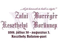 XVI. ZALAI BORCÉGÉR KESZTHELYI BORÜNNEP